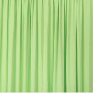 Mint Spandex Stretch Drape Curtains