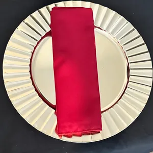 Cherry Red Premier Polyester Napkins