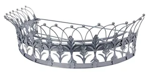 Silver Drapery Crown
