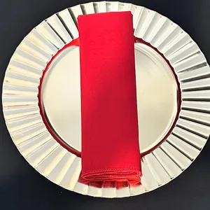 Holiday Red Romance Iridescent Napkins