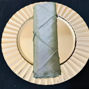 Aspen Mist Bombay Pintuck Napkins
