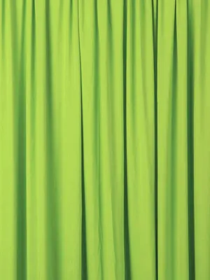 Apple Green Spandex Stretch Drape Curtains