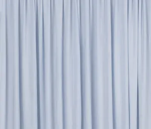 Dusty Blue Spandex Stretch Drape Curtains