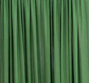 Willow Green Spandex Stretch Drape Curtains 