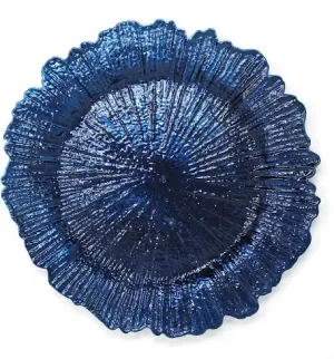 Navy Blue Reef Chargers