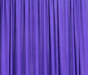 Purple Spandex Stretch Drape Curtains