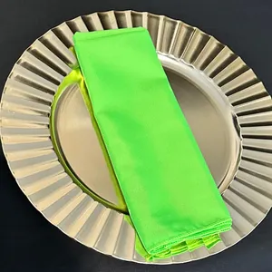 Neon Green Premier Polyester Napkins