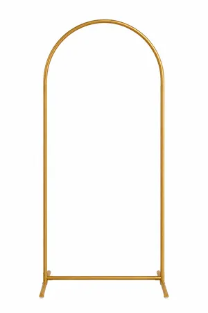 Gold Metal Arch Stand - Large