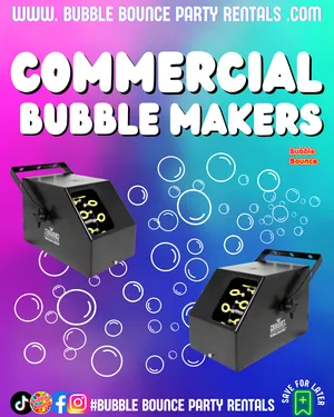 Weeks` Special Commercial Grade Bubble Machine Maker