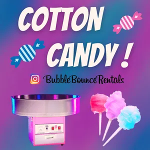  Week`s Special  Cotton Candy Machine – Tabletop Party Rental  🍭