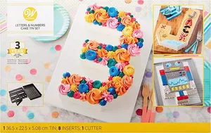 Wilton Letters & Numbers Cake Tin