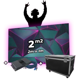 Pack Écran LED 2 m²