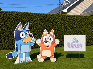 Coroplastes Bluey et Bingo 