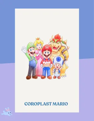 Coroplast Mario Bross