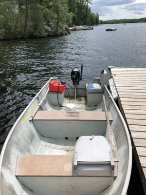 14-ft. Aluminum 9.8 Evinrude