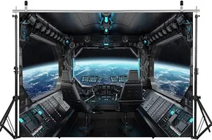 Spaceship Backdrop 