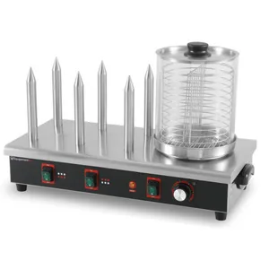 Machine à hotdog 6 broches 750W