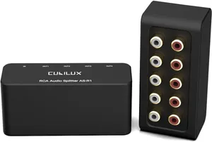 Répartiteur / Multiplexeur Audio RCA 4 Voies