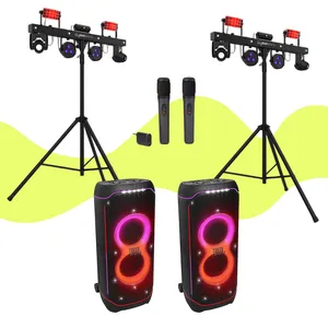 Pack sono 2200 W RMS - 2 JBL Partybox Ultimate + 2 Gigbar Move +ILS + 2 micros sans fil