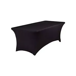 Nappe / housse de table noire
