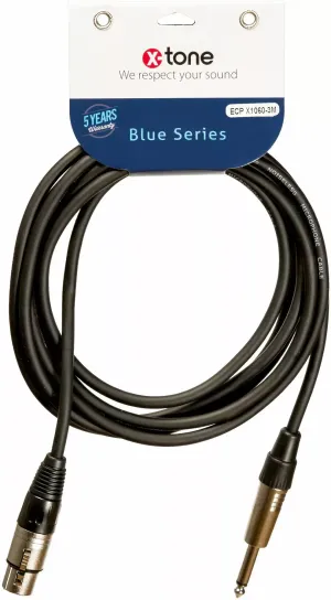  Câble Jack 6,35 (M) / XLR(F) - longueur 3m
