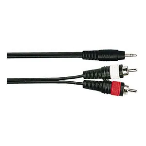 Câble Jack 3,5mm - 2x RCA - longueur 3m