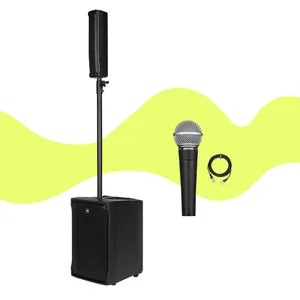 Pack sono  700 W RMS - 1 RCF Evox Jmix 8 - 1 micro filaire Shure SM58