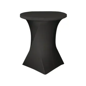 Nappe / housse mange debout noire