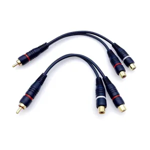 Répartiteurs Audio Y - RCA Mâle / RCA Femelle
