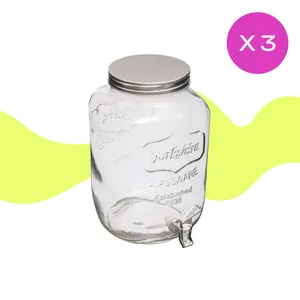 Pack de 3 - Fontaine à boisson 8L