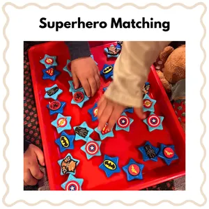 Superhero Matching (3+ years)