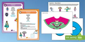 Superhero Sensory Bin 