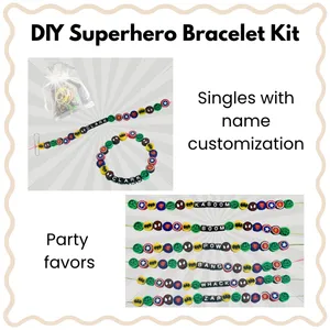 DIY Superhero Bracelet (to keep, 3+ years)