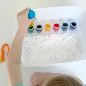 Rainbow Sensory Bin 