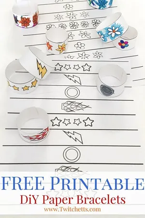 DIY Superhero Bracelets
