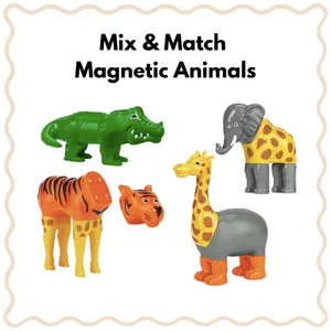 Mix & Match Magnetic Animals (2+ years)