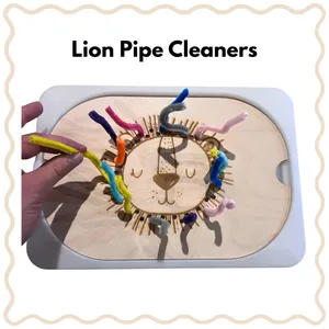 Lion Pipe Cleaners (2+ years)