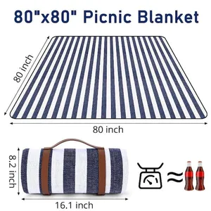 Extra Large Waterproof Picnic Blanket (80x80)