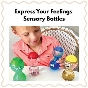 Express Your Feelings Sensory Bottles (3+ years)