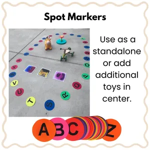 Alphabet Spot Markers (18+ months)
