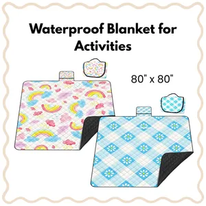 Extra Large Waterproof Picnic Blanket (6+ months)