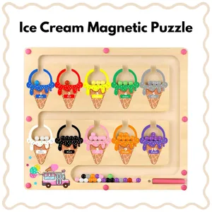 Ice Cream Magnetic Puzzle (2+ years)