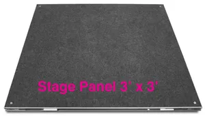 1 Person Stage Panel 3' x 3'
