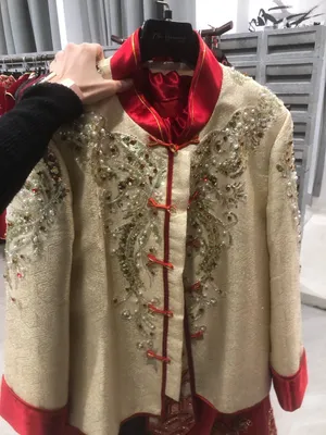 1679 MK Gold red bling top red bottom male kua 