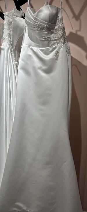 S05AAT 1341 Sher Ryn 2.0 satin mermaid sheer off shoulder Shu modified