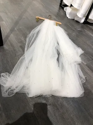 S05AAT 0765 - Chanwon bling super long veil with comb