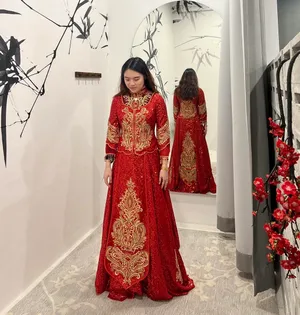 S05AAT 1091 - female kua MK full sequins red Size: S