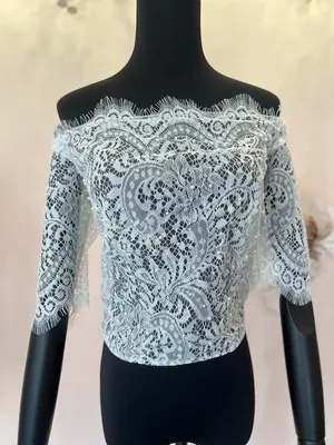 S05AAT 1147 Short sleeves off shoulder bolero