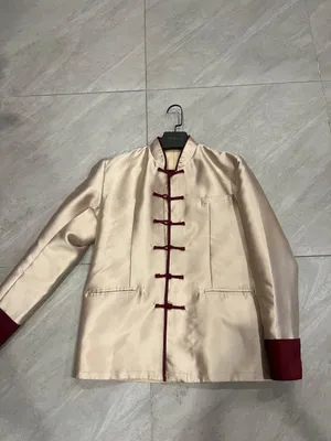 1702 Gold tang suit with red button and sleeve #48 #50