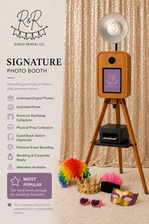 Signature Photo Booth Experience